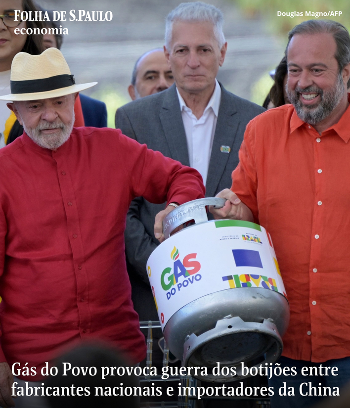 RafaelFontana's tweet photo. A cada botijão que o Lula entrega, o povo já pagou 5. https://t.co/rXwOZJO2B5