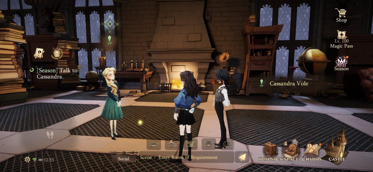 aevumace's tweet photo. I need mc to be squished between these two. I require Cassandra vs Eulalie over FMC fics since yesterday https://t.co/8GKIGNUAIw