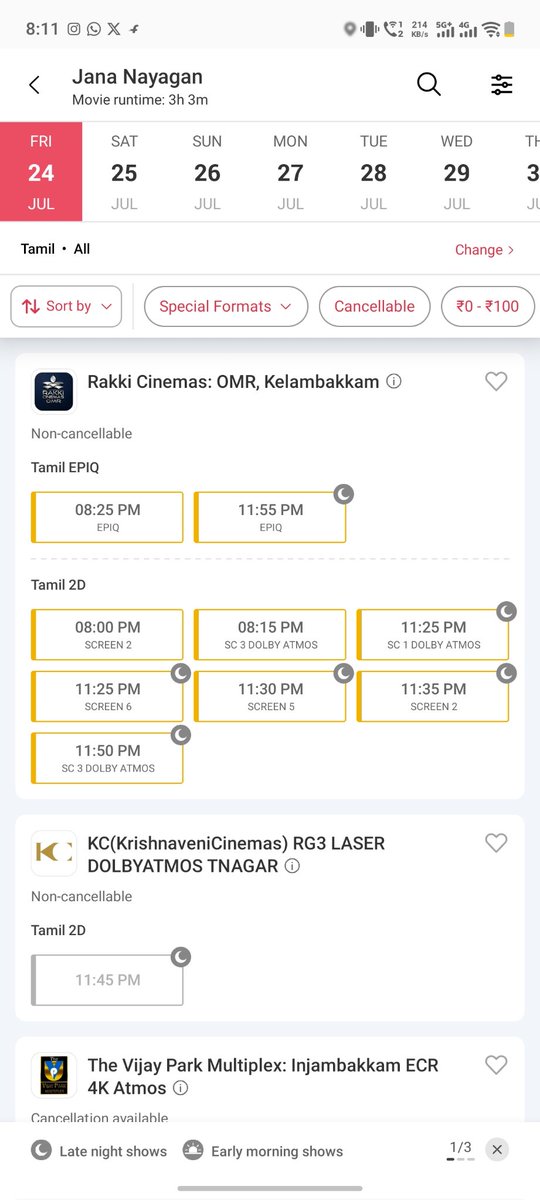 Sandeep131066's tweet photo. The craze is absolutely unreal—2M+ tickets sold already on BMS! If the working-day response is this huge, Saturday and Sunday are going to be on another level, with a historic opening across all 4 states guaranteed!
#JanaNayagan @KVNProductions https://t.co/qYYMQgJSah