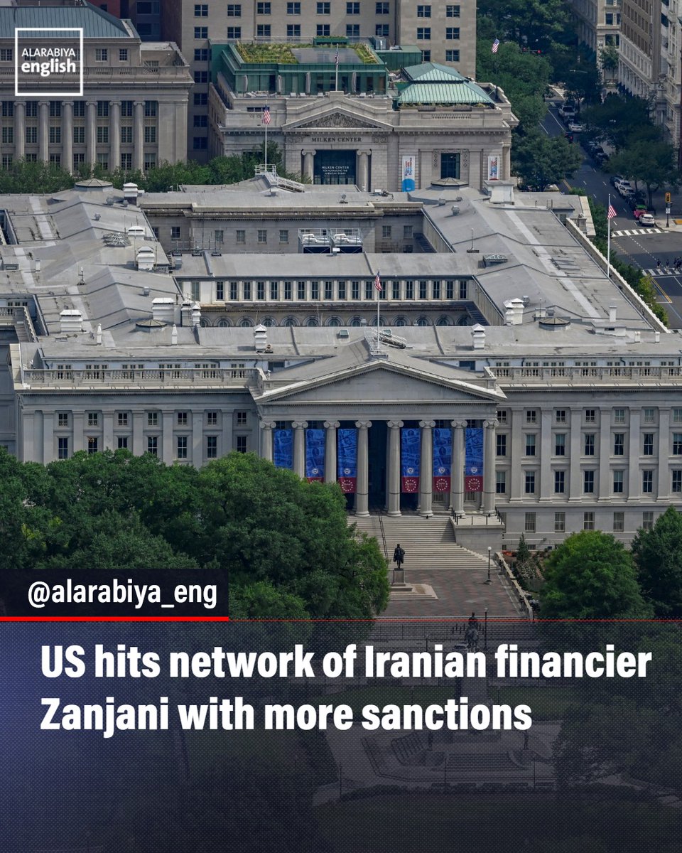 The United States announces further sanctions against nine firms and four individuals associated with sanctioned Iranian financier Babak Zanjani for their efforts to evade US sanctions.