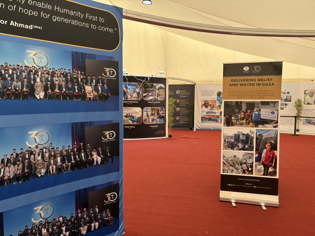 HumanityFirstSE's tweet photo. Missa inte @HFI1995:s utställning på #JalsaUK! Kom och upptäck omfattningen av vårt humanitära arbete på sex kontinenter. 🌍 https://t.co/YArO0MrF2R