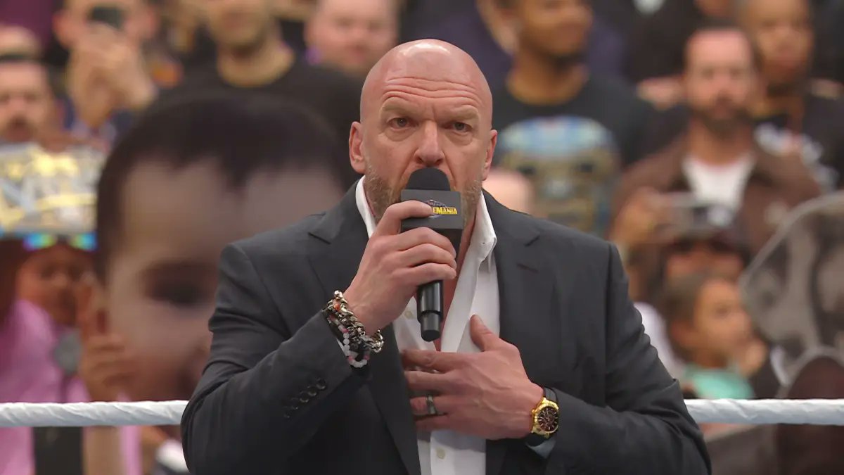 Cultaholic's tweet photo. If WWE ratings are not strong around 2028, the belief is TKO President Mark Shapiro and others will "really start pressuring" Nick Khan and Triple H. 

This comes after a JPMorgan analysis of TKO's share price noted: "WWE fan dissatisfaction is worth watching but is not yet a structural problem. Premium live event viewing appears to be growing, although Raw ratings are trending down year over year."

(Source: Wrestling Observer Newsletter)