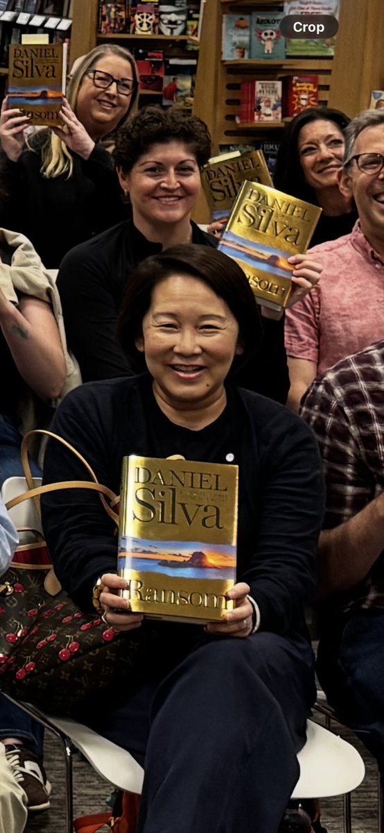 danielsilvabook's tweet photo. Thank you Los Angeles and the wonderful readers at Barnes &amp;
Noble at The Grove! So much fun! 
Now on to the last tour stop for #Ransom at the wonderful @bookpassage ! 
Please  join us tonight/Friday 7pm https://t.co/i9KqjARpp0