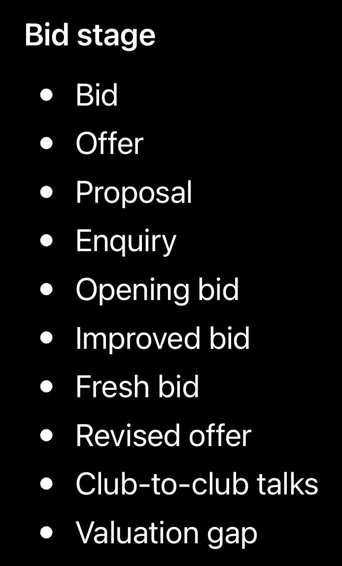 sdceltic1's tweet photo. @CelticFC here are the bull shittery lexicon of nearly words when it comes to supposed transfers .. here we go with the BS .. https://t.co/qtxLScI4pW