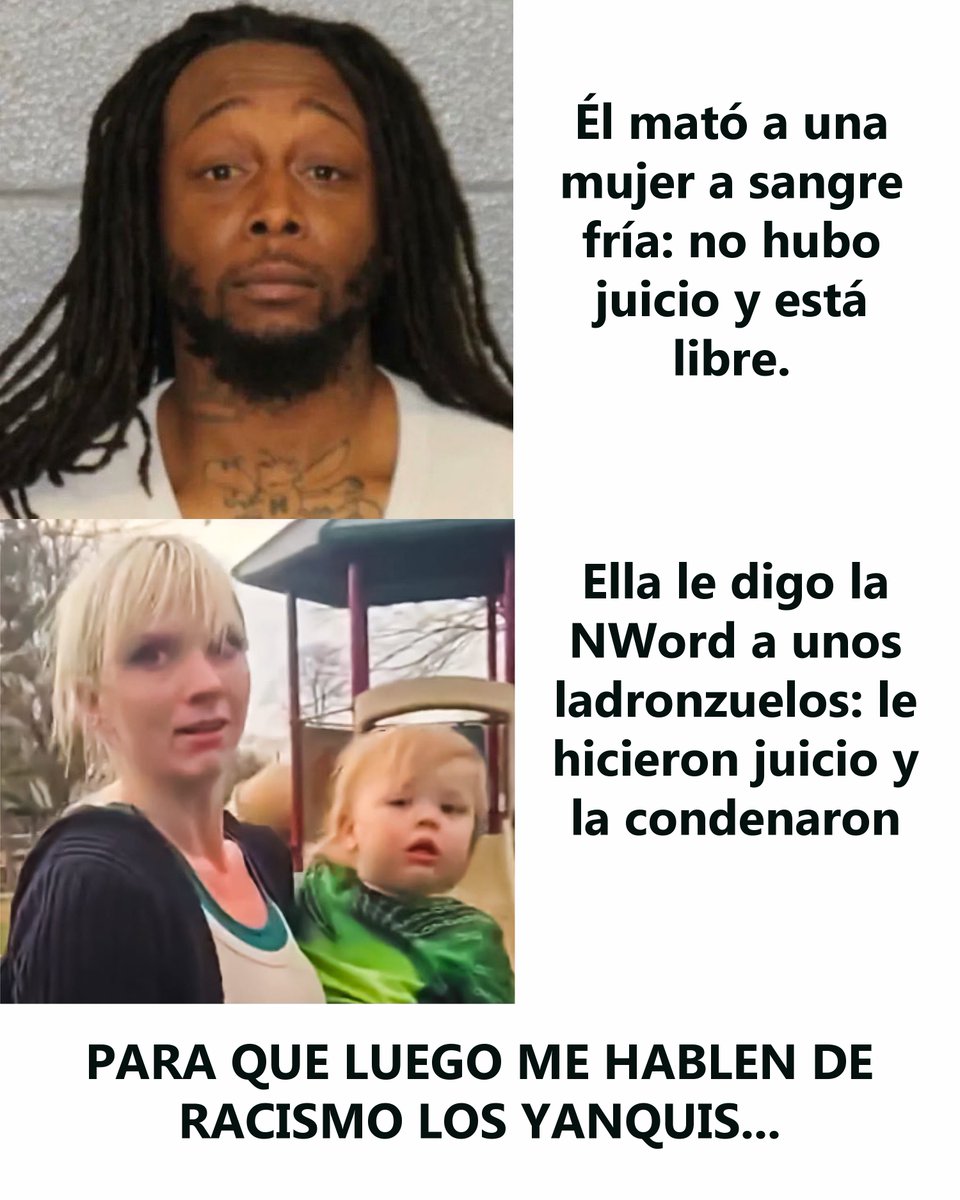 PatrickAbrazos's tweet photo. Los mismos yanquis que te hablan de racismo son los que no pueden encerrar a un negro asesino por miedo a que los acusen de racistas. Contate otra Samuel L. Jackson. https://t.co/baaRzNsE79