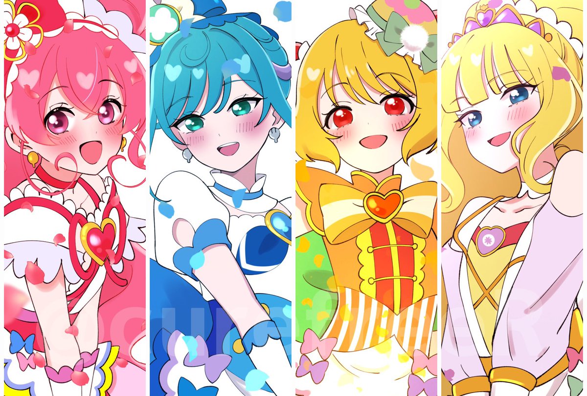 curefreeR's tweet photo. 全員揃ったのでポスカか何か無配でも作ろうかな！？ https://t.co/9QE2lPrfsg