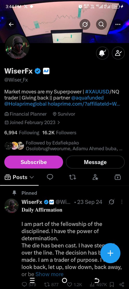 eduofdelta's tweet photo. @Wiser_Fx @AquaFunded @AquaFunded_ar @SurvivorFxx All done 💯🔥🔥 🔥🔥🔥
@The_Brave_1One 
@OnugwuKene38541 
@LuckyoneTrader https://t.co/MfWrrrgoEt