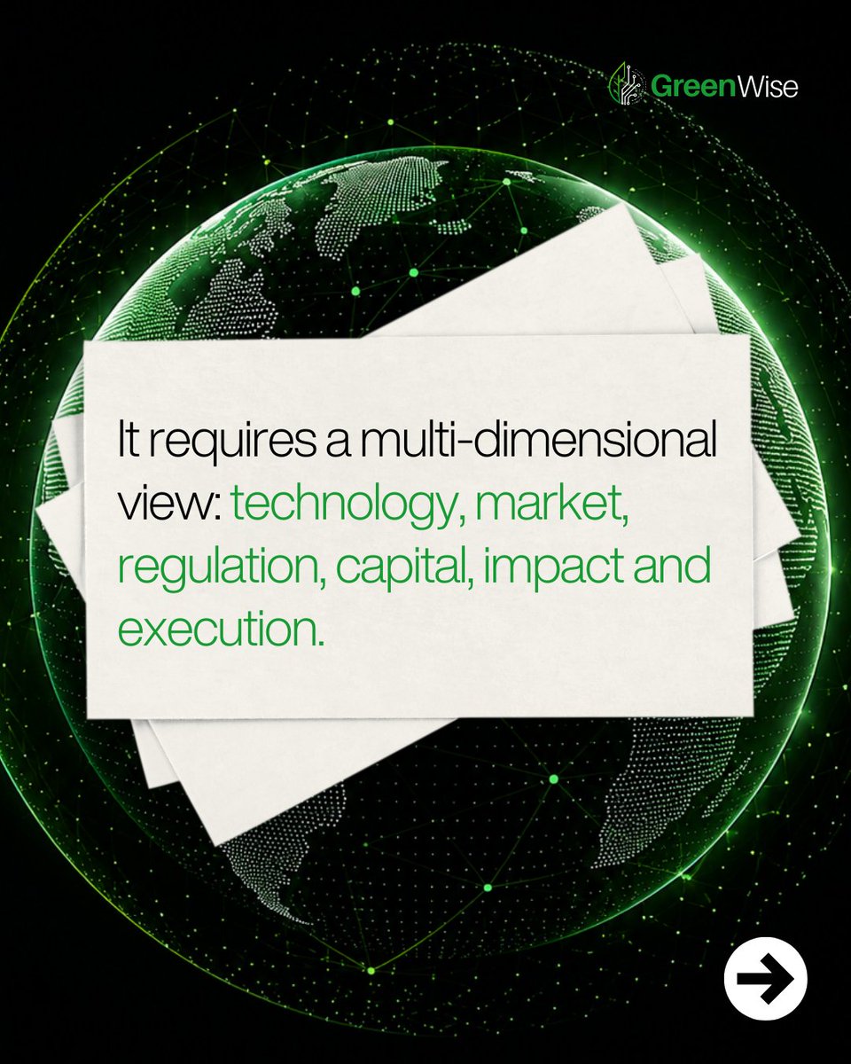 GreenWiseBV's tweet photo. Behind every GreenWise investment call is a committee looking well past the balance sheet — weighing technology, market, and impact all at once.

See the thinking that shapes our lens on cleantech. 

#GreenWise #CleanTech #ImpactInvesting #VentureCapital #Sustainability https://t.co/K1nAiCftmr