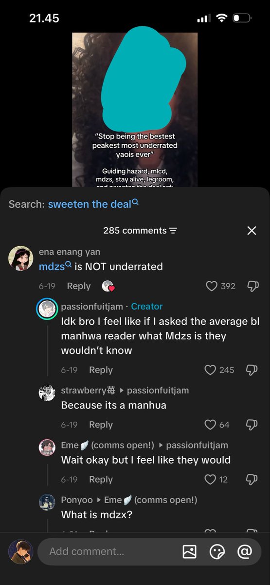 whtsilver's tweet photo. Baru kali ini w ngeliat mdzs dibilang underrated😌 https://t.co/yz2UzlUyj3