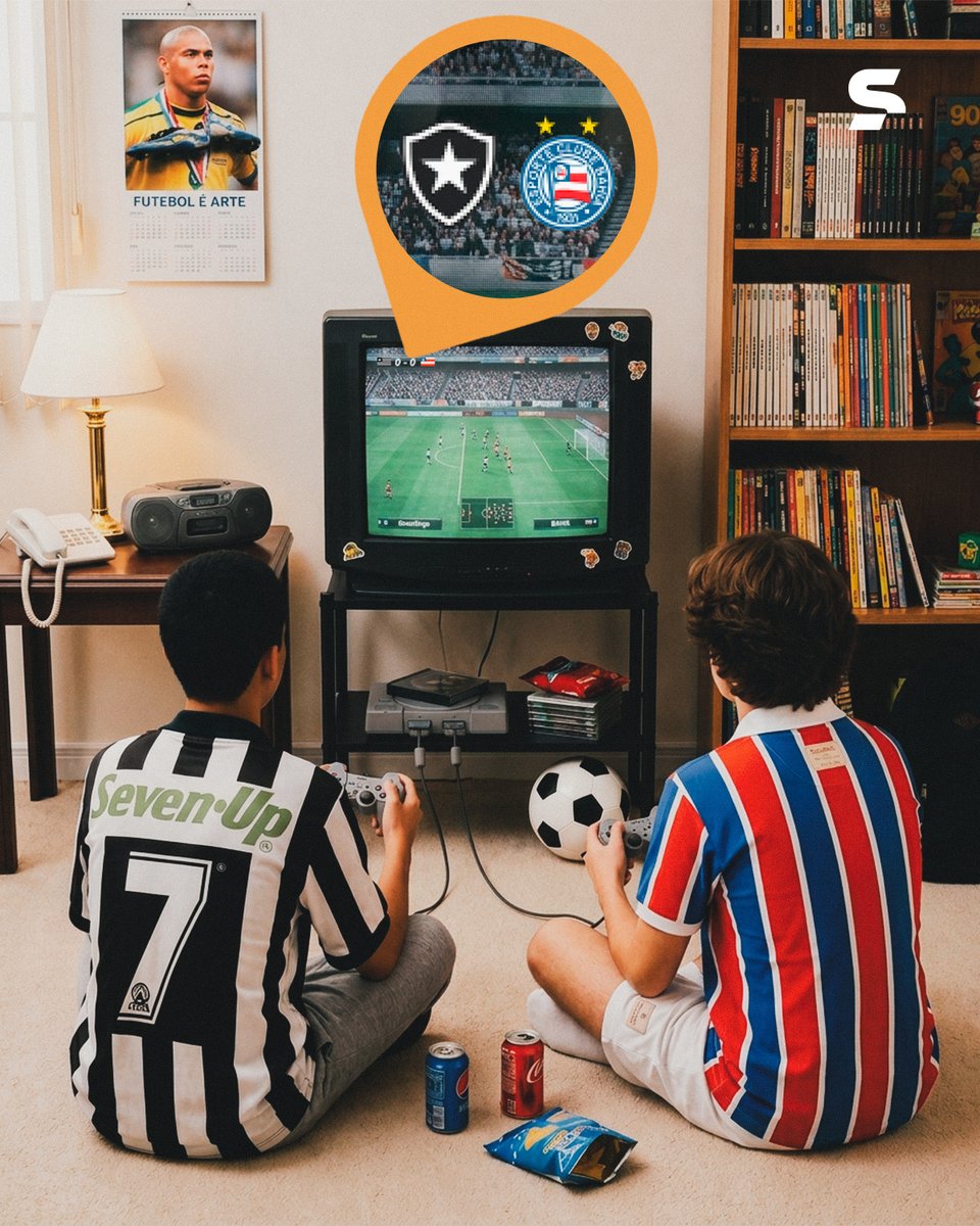 sportv's tweet photo. VAI TER MUITO BRASIL NOS GAMES! 🇧🇷🎮

A EA Sports divulgou o primeiro trailer oficial do EA FC 27 e já trouxe novidades que chamaram atenção!
O novo modo Grounds resgata a atmosfera dos tempos de FIFA Street e pode estar ligado à chegada de um mundo aberto. O vídeo ainda mostrou torcedores de Botafogo e Bahia, com aquele jeitinho brasileiro no game. 👀🔥

*Contém texto alternativo.  

#FutebolBrasileiro #Botafogo #Bahia #VideoGame