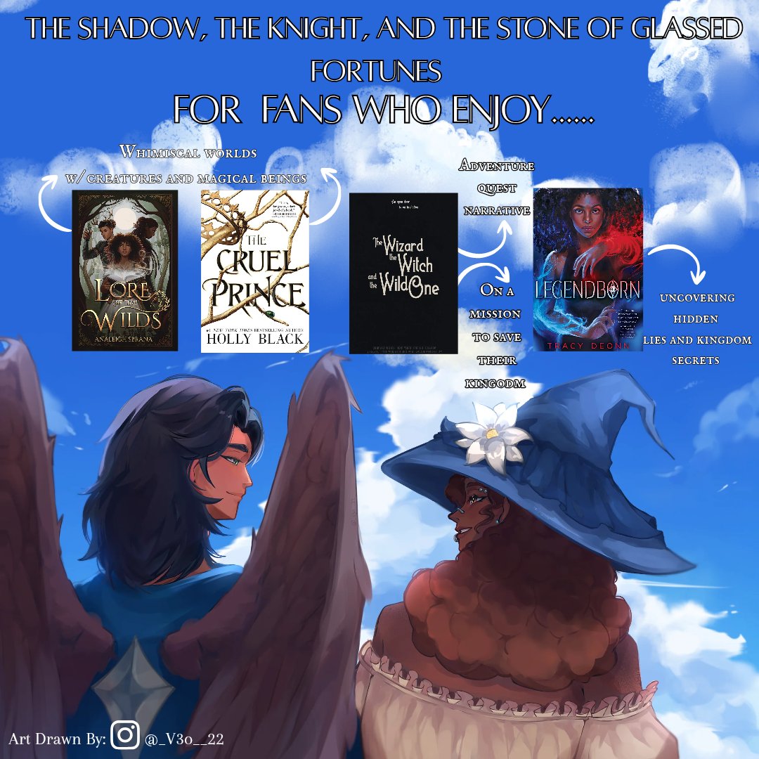 Nleblancwriter's tweet photo. THE SHADOW THE KNIGHT AND THE STONE OF GLASSED FORTUNES 

Comps and troupes 🩵 https://t.co/AYY755W5LN