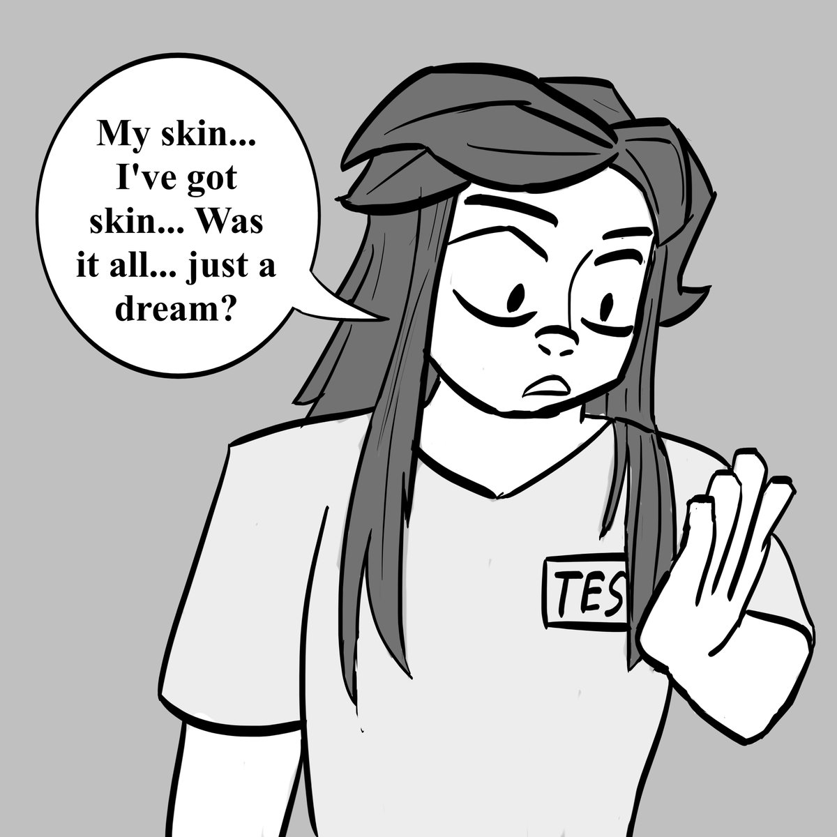 Monsterr_Sketch's tweet photo. Tessa Survives (2/?)

A new trauma for poor Tessa, and she's barely even awake.

#murderdrones #tessaelliott #jessa #murderdronesau #serialdesignationj #glicht #j #tessa #elliott #comic #comicmurderdrones https://t.co/40LhwDNQMp