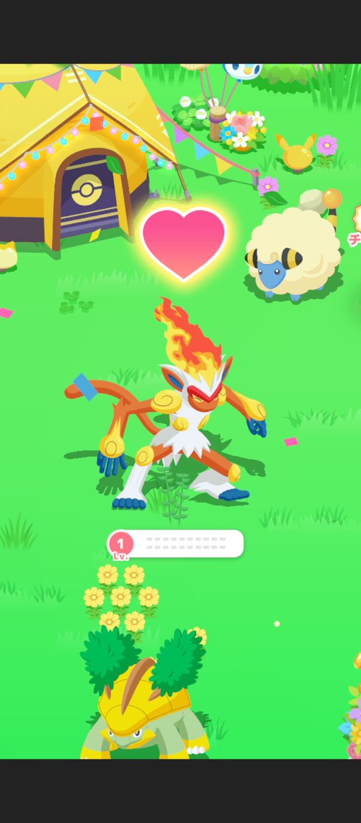 ultrablue3355's tweet photo. #ポケスリ3周年をみんなで

ゴウカザル初遭遇✨️

隠れ超大成功で1枚でゲット🥰

80開放で超最強に😤 https://t.co/p3UEjCTFUT