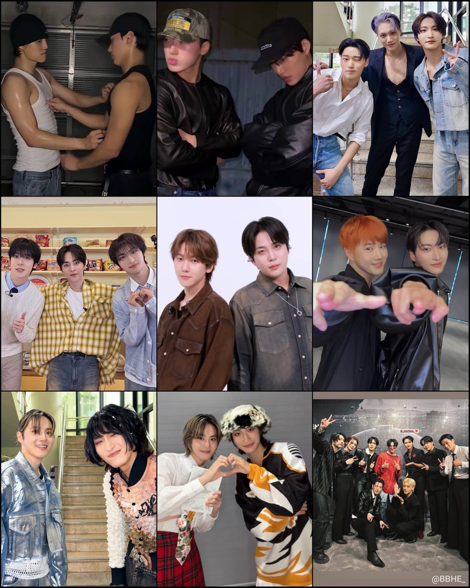 BBHE_'s tweet photo. I LOVE EXO'S INTERACTIONS WITH ATEEZ 🥹🫶 https://t.co/yU7bbnILrH