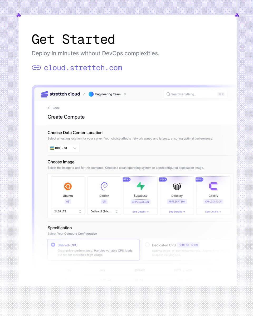 strettchcloud's tweet photo. Deploy to the cloud in minutes without DevOps complexities. https://t.co/q4DXUown3j