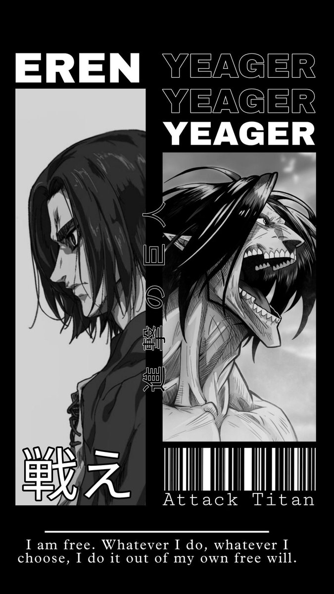 Snowbike450's tweet photo. Freedom was never free. 🕊️

Finished this Eren Yeager artwork and wanted to capture the conflict between the man and the monster. Hope you all like it.

#ErenYeager #AttackOnTitan #AOT #ShingekiNoKyojin #AnimeArt #FanArt #DigitalArt #Artwork #Anime #Manga #ArtistOnX https://t.co/bu98weihlR