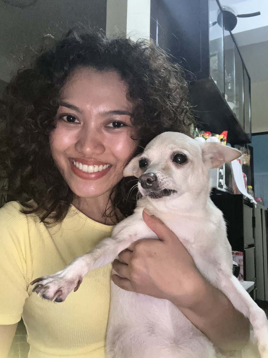 zertannb's tweet photo. Thank you Chuchi sa pagsama sa aming buhay, love na love ka naming lahat ate Chuchi our senior dog🐾 di mo na makita magiging mga anak ko🥹——07.24.2026 https://t.co/vFV8p2tPNx