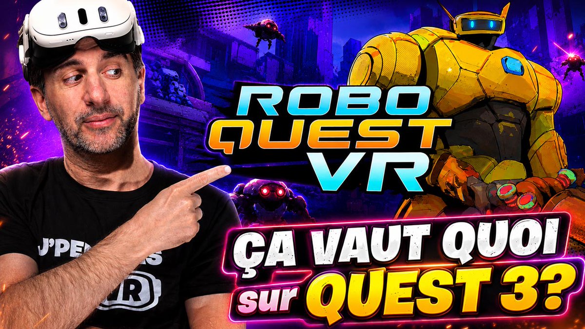 virtualgo34's tweet photo. 💥 Nouvelle Vidéo sur youtube
Roboquest VR sur Quest 3/3S : aussi bon qu'en PCVR ?
🔴 https://t.co/RpVbHfulRk
#vr #metaquest3 #roboquestvr @Flat2VRStudios https://t.co/NLXUe14izq
