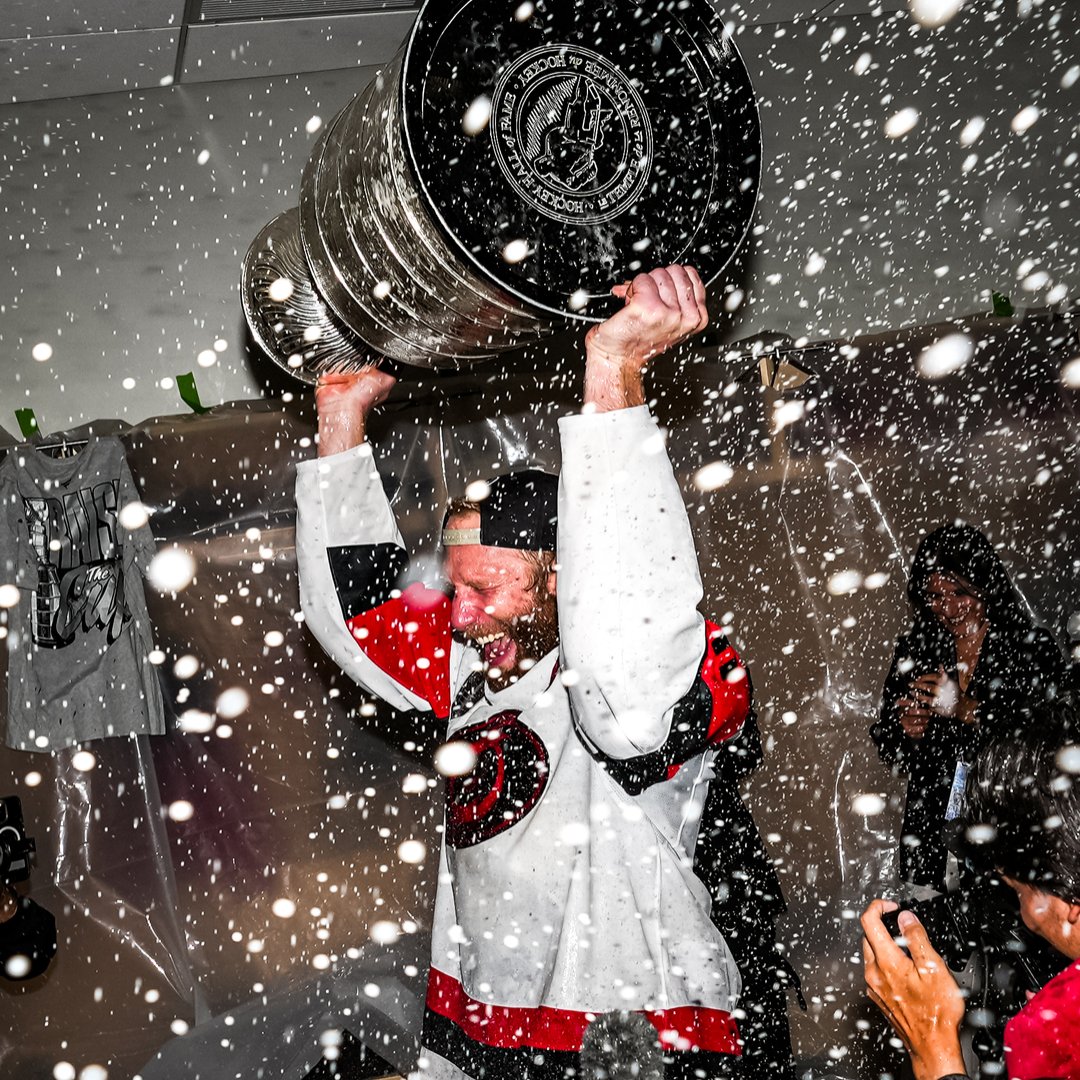 Canes's tweet photo. A season for the history books 🏆