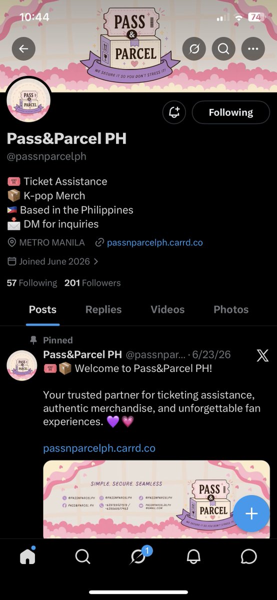 kyxktn's tweet photo. @passnparcelph 💜

@AngelaEge_BTS12 @ynnaquimat 
@analynkookie08 @EstolonioJudy @Misyel_18 https://t.co/Pz5wZbTmqe