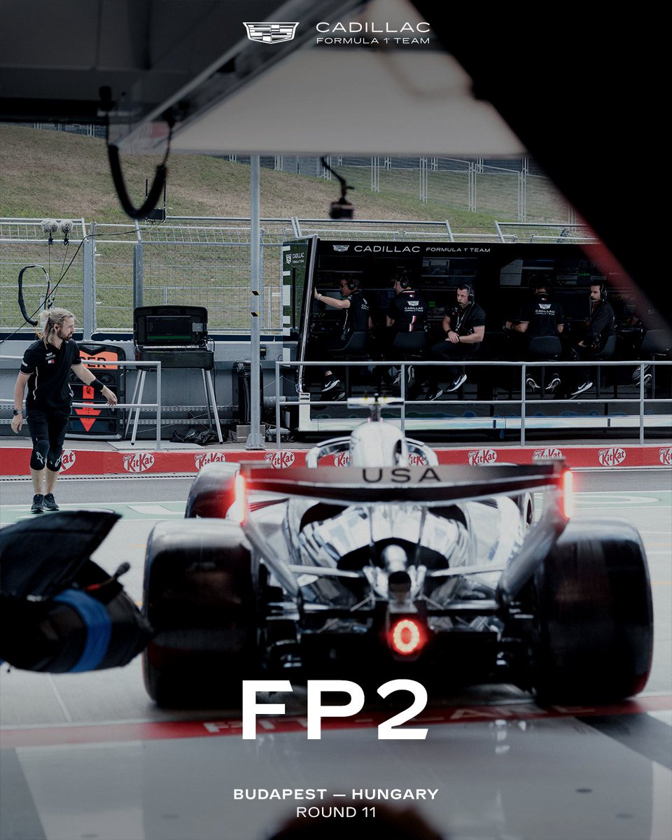 Cadillac_F1's tweet photo. Next up: FP2 to round out the day! https://t.co/zXA7eV8izk