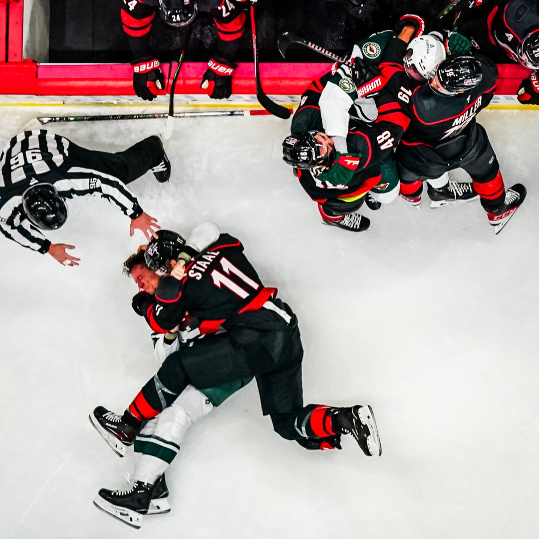 Canes's tweet photo. A season for the history books 🏆
