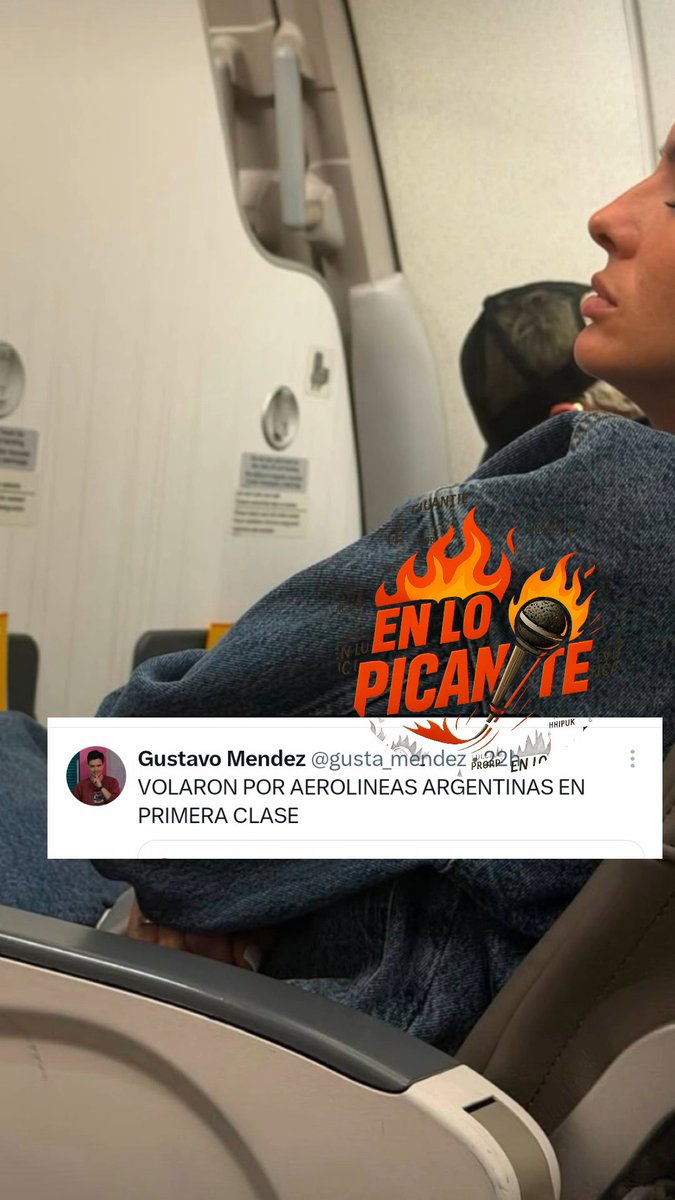 Enlopicante_'s tweet photo. Que cambiada esta la primera clase de los aviones en Aerolíneas Argentina ?!
#MauroIcardi #ChinaSuarez https://t.co/lYmiMPJG6w