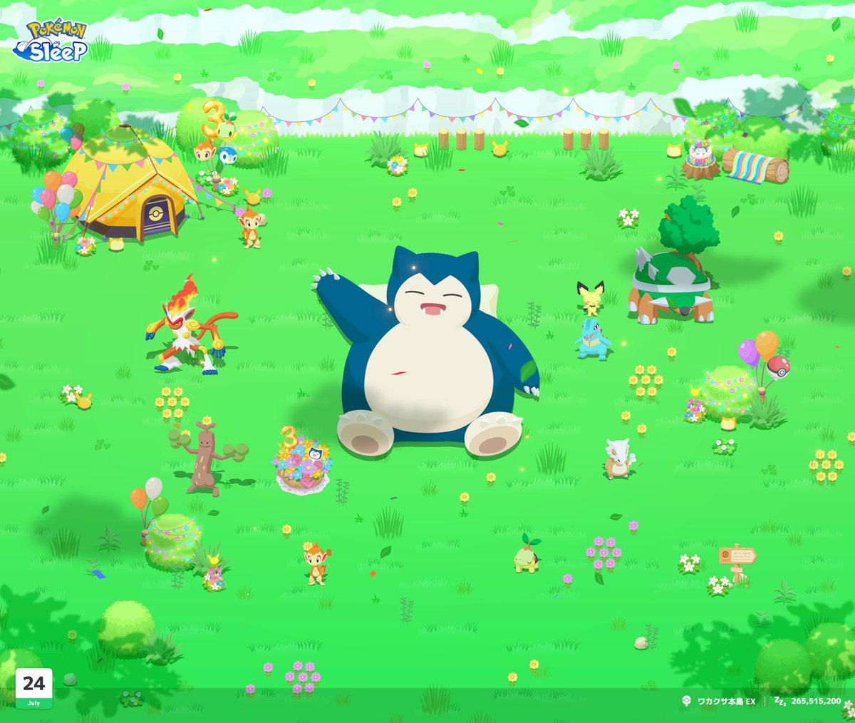 DifRetA's tweet photo. #ポケスリ3周年をみんなで 
ぐっすりでポチャ来ないの？🙌🏻
ポチャぐっすりだったよね？！💭 https://t.co/dp2EkPCx6U
