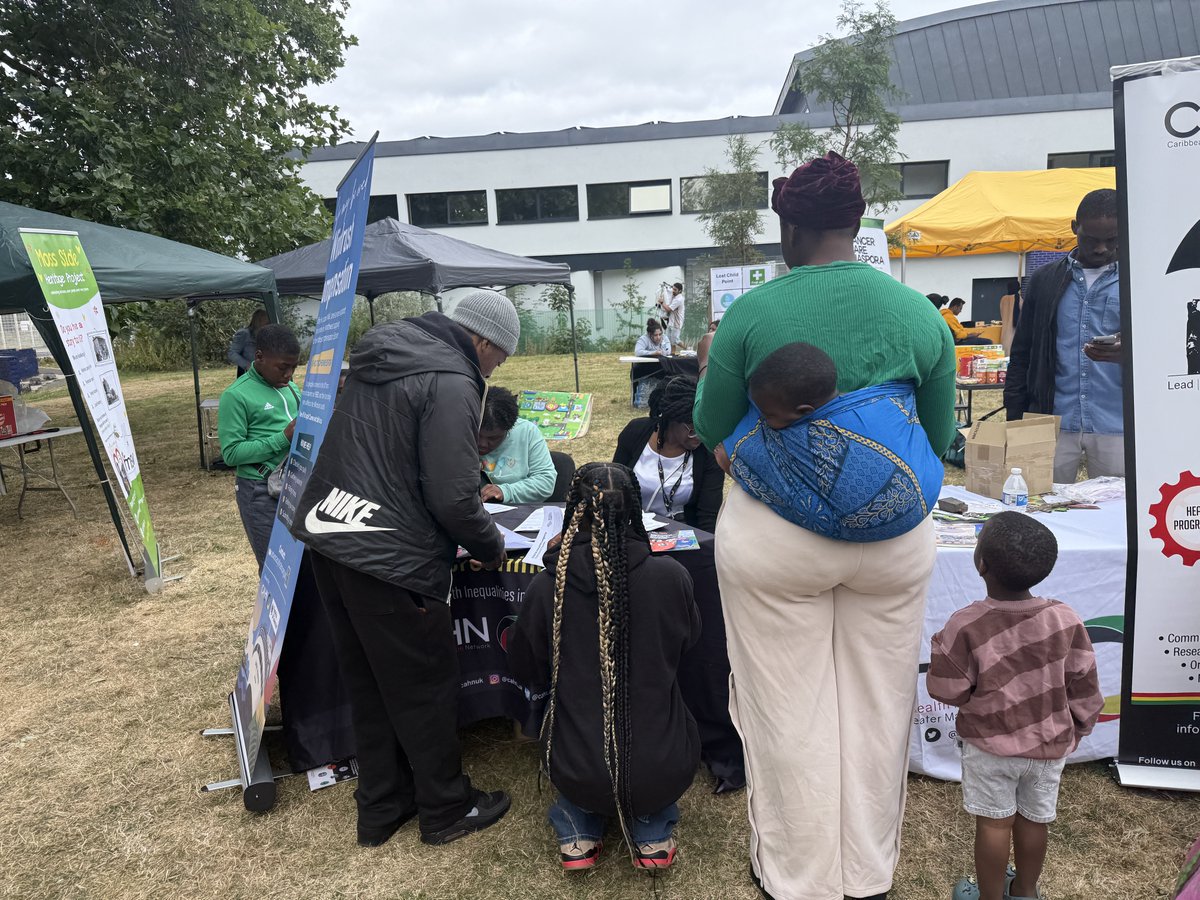 cahn_uk's tweet photo. Our colleagues were in Moss Side today at the Moss Side Together Festival, out in Broadfield Park speaking with our people.

A free community day of music, food, sports and a youth talent show, and a chance for us to be present with the Black community we serve. We spoke with families, young people and elders about the things that matter most to them.

Health starts with trust, and trust is built face to face, in spaces like this one. Being visible in our communities will always be central to the work we do.

Thank you to everyone who stopped by our stand.

@MiriamEjim