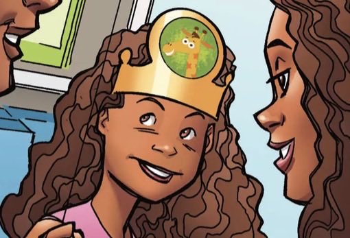 everydaymcm's tweet photo. Today’s MCU character of the day is Ellie. She is a kid who went to Toys "R" Us for her birthday, witnessed a fight between Spider-Man and Beetle, and met Spiderman-Man after the fight https://t.co/vk0I1X99Ky