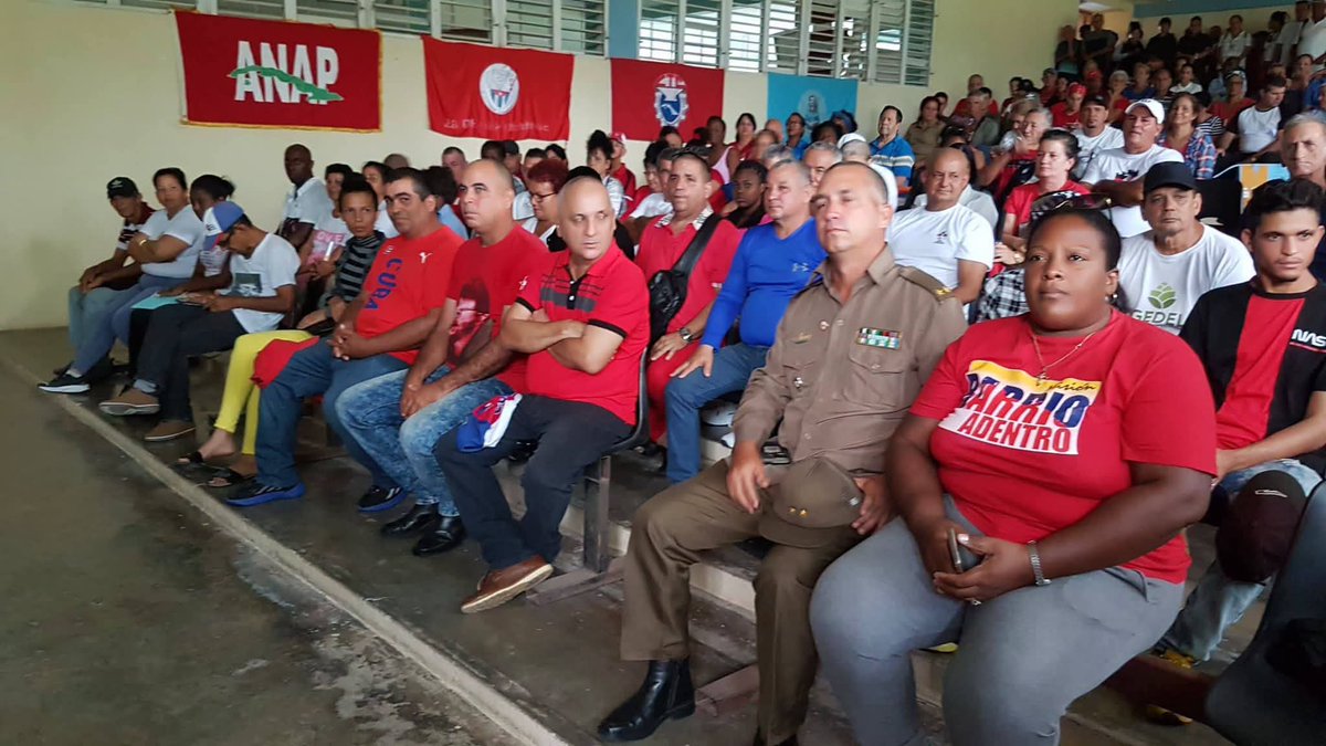 SantanaRoilan's tweet photo. Realizan en #Sandino acto municipal por el Aniversario 73 del asalto a los cuarteles Moncada y Carlos Manuel de Céspedes con la presencia de las máximas autoridades del Partido y el gobierno en el municipio y el pueblo sandinense. #RadioSandino #Cuba #PinarEn26 https://t.co/lSAfwCXaM2