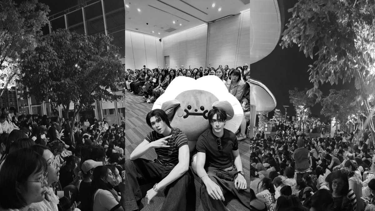 ceqilah's tweet photo. JOONGDUNK JAIDEE FS26
#งานมหกรรมนิยายนานาชาติ2026xJoongDunk

Seeing so many people come to see joongdunk today, even before the lucky draw started, was such a heartwarming reminder of how deeply joongdunk is loved. 

I hope the future brings joongdunk even more success, happiness and unforgettable moments. You deserve every bit of the love you’re receiving today and all the love that’s yet to come🖤
