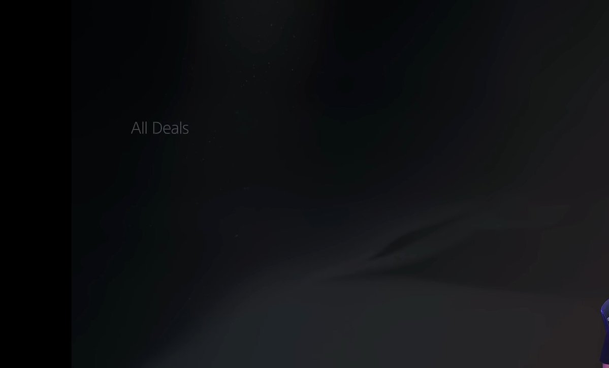 RahulTheWOLF's tweet photo. Pls bring an update to ps5 store background image change or you change it. Currently its look like screen burn effect as it is not but with grey lines marked on bottom left of the screen whenever screen is switched in between playstation store games it look weard.
@PlayStation https://t.co/yEbJoI9m8O