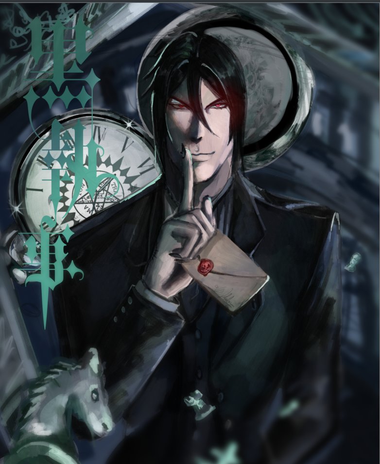 JD_valentyne's tweet photo. Black butler Sebastian portrait by me 

#blackbutler #animearts #blackbutlerfanart #sebasianmichaelis https://t.co/9SnlQZvC5P