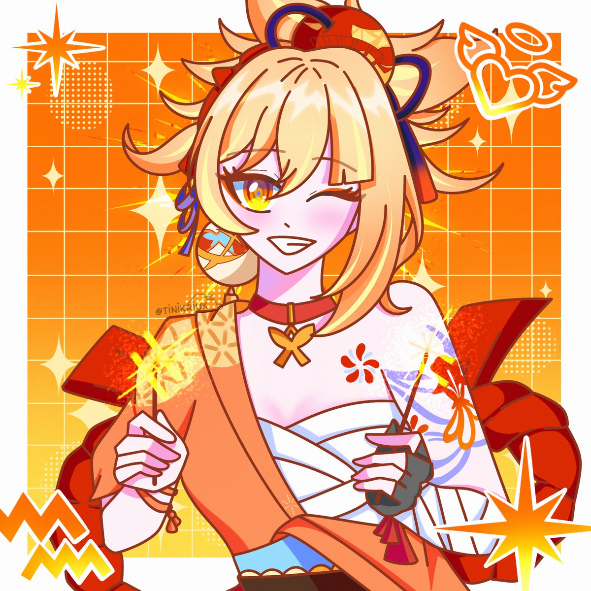 tinikriuk's tweet photo. Yoimiya fanart~~
She is such a cutie 😫🫶
#yoimiya #GenshinImpact https://t.co/ONnTfYRuTH