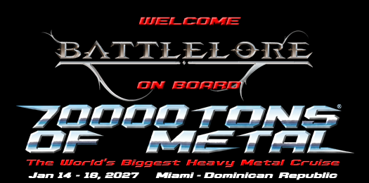 70000tons's tweet photo. What stirs Beneath The Waves?

Please welcome BATTLELORE to The Great Gathering of metalheads as we make our Journey To Undying Lands onboard #70000TONS OF METAL, The Original, The World’s Biggest Heavy #MetalCruise.

What will the coming ‘N’ights bring? https://t.co/3QwgrpNhtZ