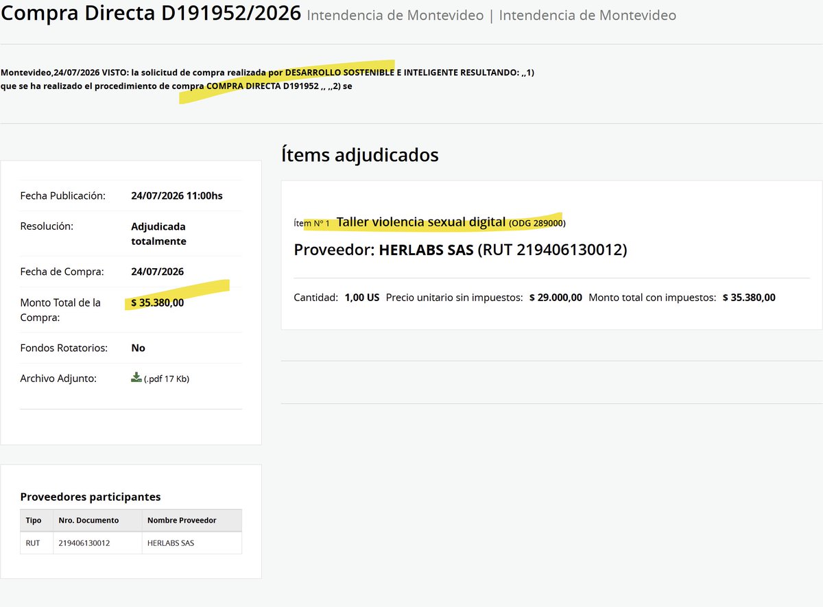 MartinFitz23506's tweet photo. VIOLENCIA DIGITAL💰 : Los montevideanos pagaron $ 35.380 por CURSO para TALLER de VIOLENCIA SEXUAL DIGITAL. 

➡️Violencia es que los uruguayos te tuvimos que pagar 15.316 USD por dos viajes a Uzbekistan y USA-México @SilviaNaneFA https://t.co/8frN5rDlKh