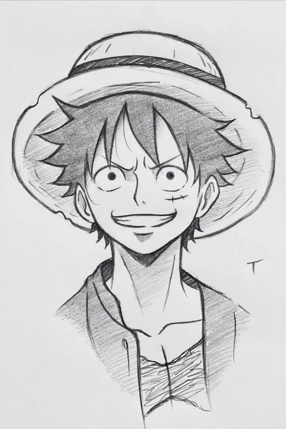 Snowbike450's tweet photo. Drew the future Pirate King this time. 🏴‍☠️

Here's my pencil sketch of Monkey D. Luffy. Hope you all like it! ✏️

#Luffy #MonkeyDLuffy #OnePiece #AnimeArt #FanArt #Sketch #PencilArt #TraditionalArt #Artwork #Manga #ArtistOnX https://t.co/lXvjqVsl07