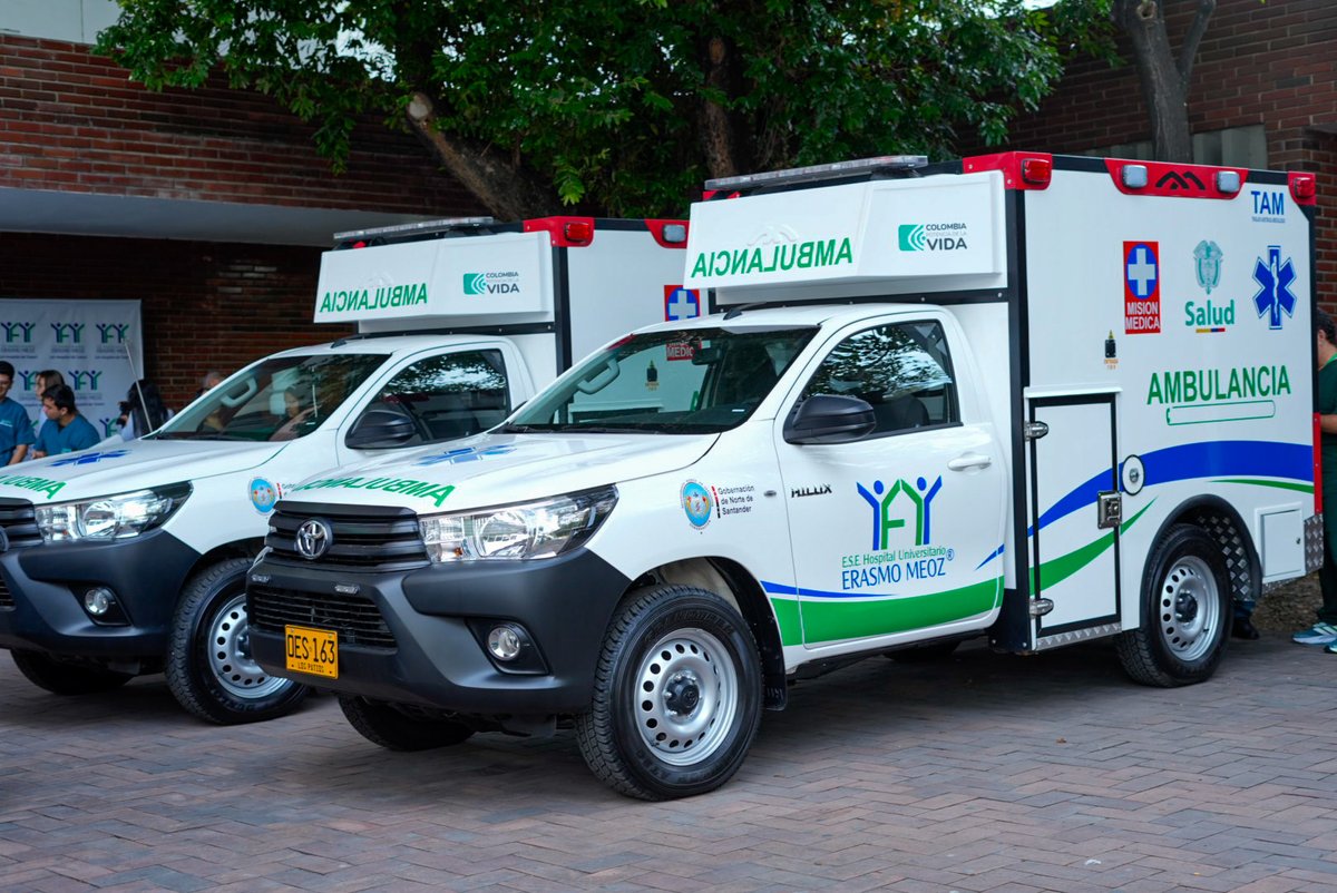 GoberNorte's tweet photo. El @ese_huem fortalece su capacidad de atención con la entrega de 4 quirófanos, equipos biomédicos, 2 ambulancias y una nueva torre administrativa. 🏥 

Una inversión que representa mayor infraestructura, tecnología y capacidad de respuesta para la salud de #NorteDeSantander. https://t.co/eBt339AoHd