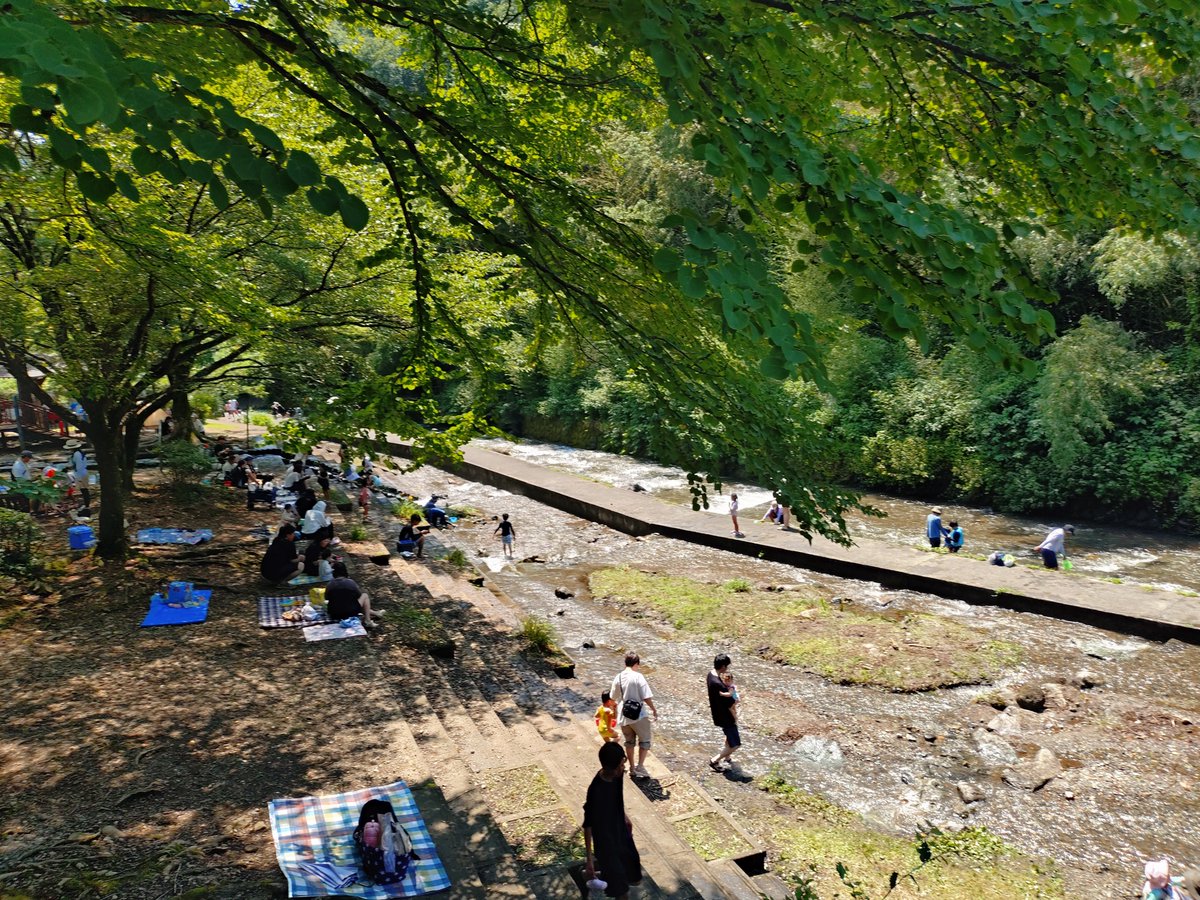 axa2's tweet photo. 親水公園めちゃ楽しい
水が冷たすぎたけど https://t.co/38aqKX3NsO