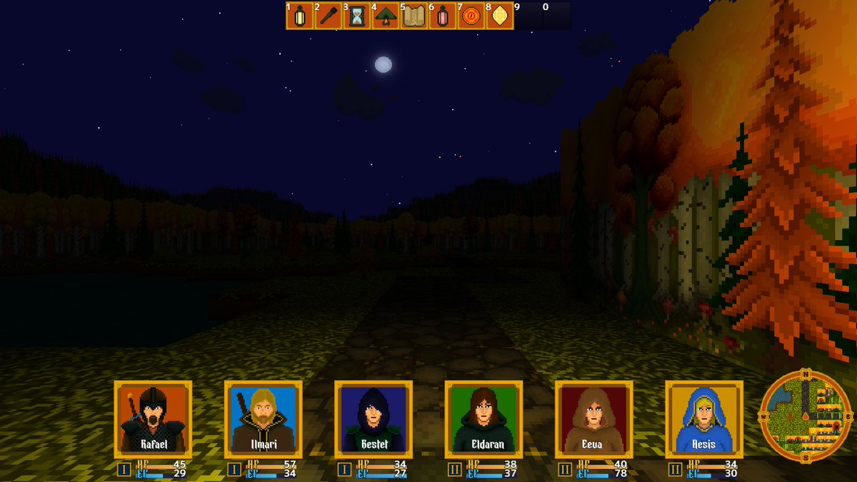 WitchgroveGames's tweet photo. My trip to Autumn Valley sure was exciting; fortunately I brought spare torches, so I was ready when this guy appeared from the darkness with his friends.
#indiegame #indiedev #solodev #RPG #dungeoncrawler #rpgmaker #DRPG https://t.co/yxBLQotyyK