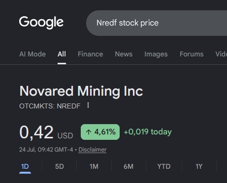 rufette7's tweet photo. THE NRED REVERSAL MAY BE STARTING. A $0.019 gain may be the first sign of renewed interest. Another green close would strengthen the setup. This is back on watch.

#MOMSON #StockMarket #MarketWatch F MRNA SBUX RGTI https://t.co/TSQiK8TF8s