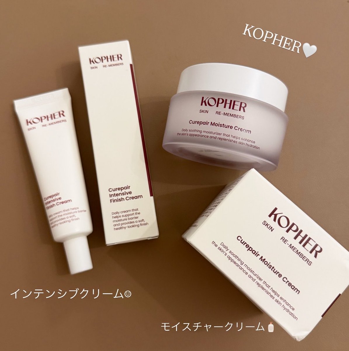 himarayachan18's tweet photo. 大好きなKOPHER☺︎🤍
①インテンシブクリーム&②モイスチャークリーム✨
どちらもノンコメドジェニックなので保湿しすぎるとニキビが出来やすい方にも💯💕私は夜はインテンシブ、朝はモイスチャーが好き😻✨
香りがラベンダー🪻系なのでスキンケア時間が癒されるのも♡♡
#PR #KOPHER
@KOPHER https://t.co/FTRFP09ORL