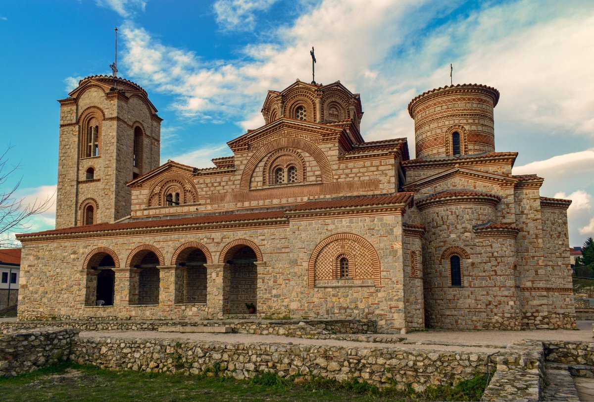 lookforplace's tweet photo. #Church of #Saints #Clement #Panteleimon #Plaošnik #Ohrid #North #Macedonia https://t.co/MIsE3QyKui