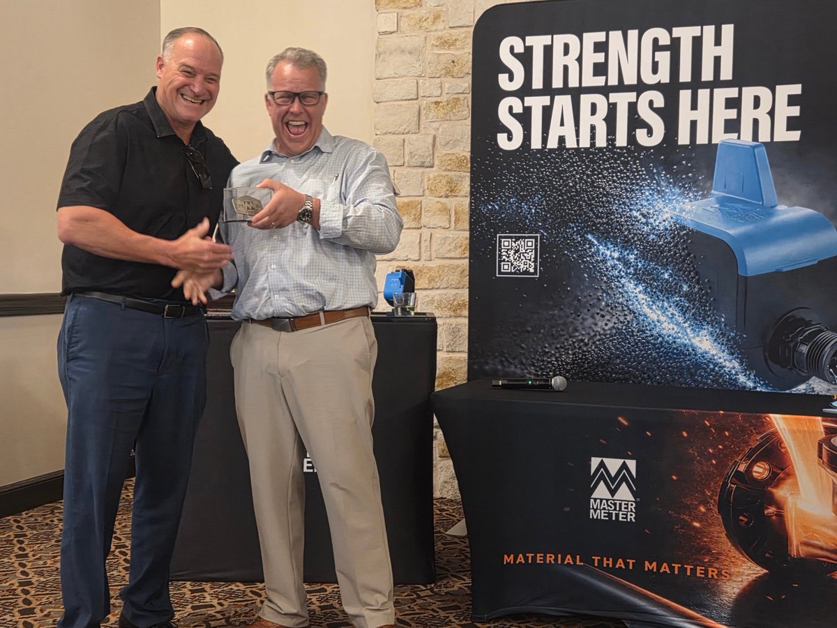 MasterMeterInc's tweet photo. That's a wrap on our 2026 Annual Sales Meeting! It was great bringing the #MasterMeter team together to connect, collaborate, and prepare for the opportunities ahead. Safe travels to everyone heading home—we're looking forward to a great year ahead!
#WaterWorks #SalesMeeting https://t.co/Yuc9aCN98M