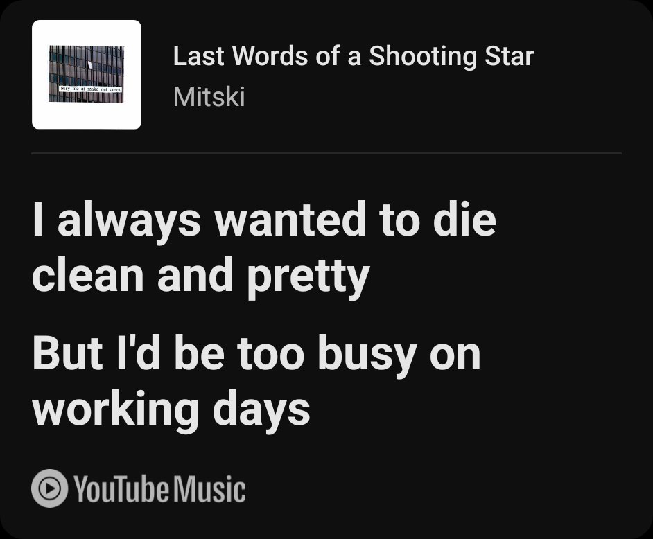 jeanlucgoddamn's tweet photo. @pissfaiwy this is so mitski coded https://t.co/HMojZpSnvi