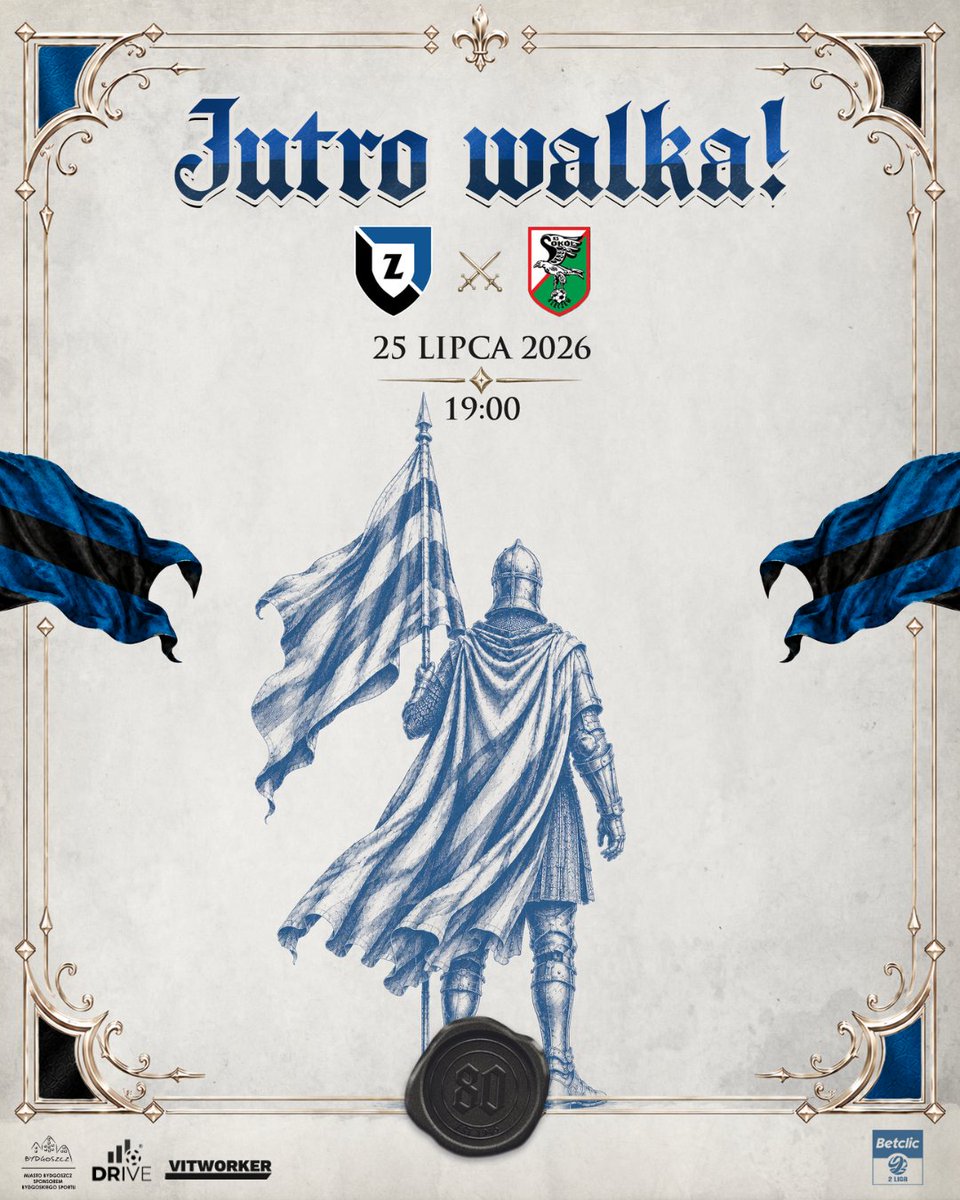SPZawisza1946's tweet photo. 🔵⚫️JUTRO ZACZYNAMY WALKĘ O LIGOWE PUNKTY!

Nie zwlekaj! Przyjdź i rozpocznij sezon razem z nami!✊

🎟️ https://t.co/g2dRrYJKu7

#PotęgaTrwa #DoBojuZawisza https://t.co/cvK5tG20lh