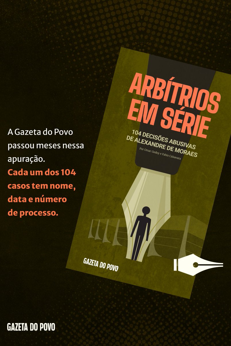 gazetadopovo's tweet photo. A Gazeta do Povo reuniu em um livro digital exclusivo fatos e decisões que merecem ser conhecidos e debatidos. Assine Já por apenas R$1.