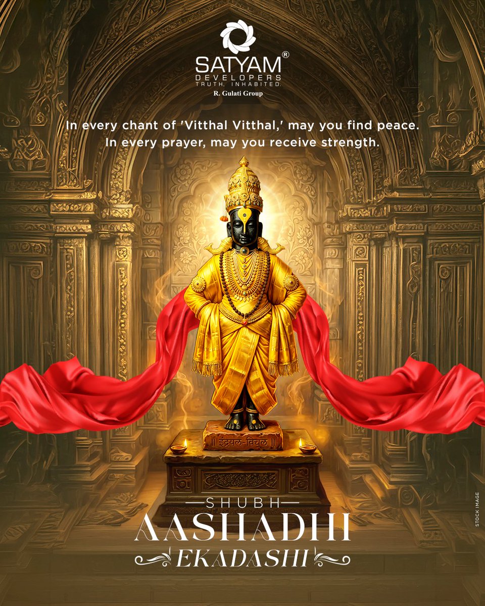 satyaminfra1's tweet photo. May the blessings of Ekadashi bring peace, prosperity, and harmony into your life and home. Wishing you a blessed Ekadashi.
#Ekadashi #Peace #Prosperity #Blessings #Satyam https://t.co/2IRGLe7vuJ