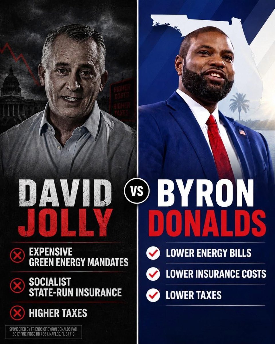 Byron Donalds tweet media